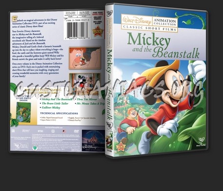 Mickey and the Beanstalk Animation Collection Volume1 dvd cover
