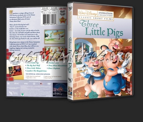 Three Little Pigs Animation Collection Volume 2 dvd cover