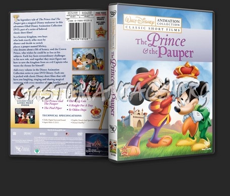 The Prince and the Pauper Animation Collection Volume 3 dvd cover