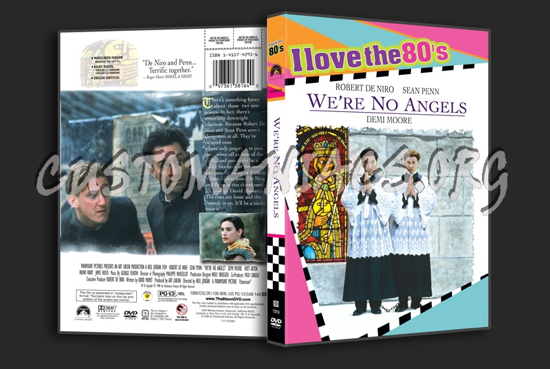 We're No Angels (1989) dvd cover