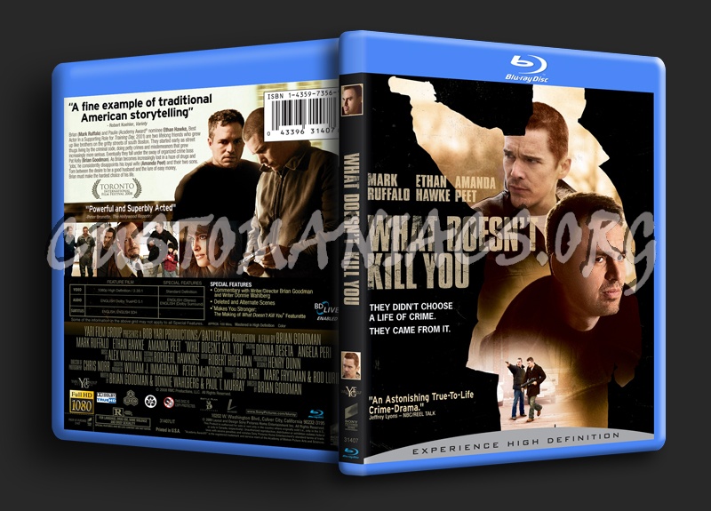 What Doesn't Kill You blu-ray cover