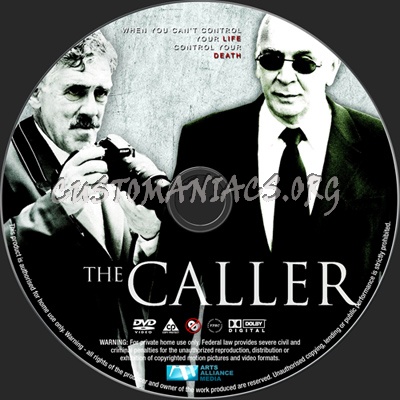 The Caller dvd label