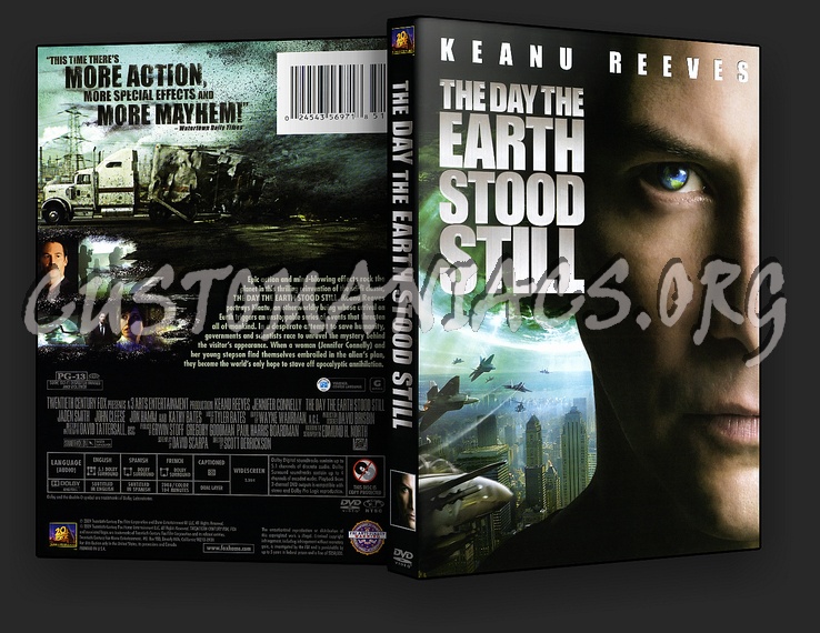 The Day The Earth Stood Still dvd cover