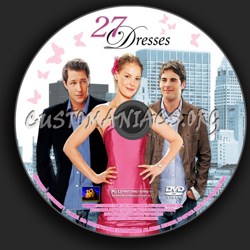 27 Dresses dvd label