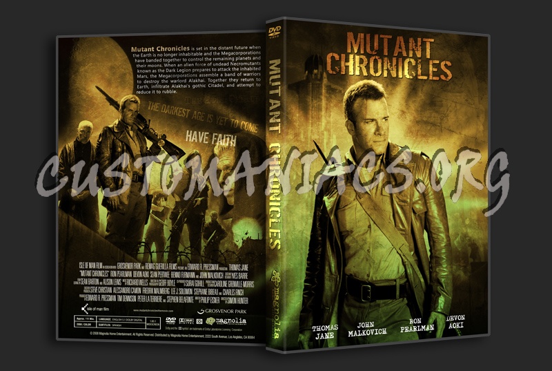 Mutant Chronicles dvd cover