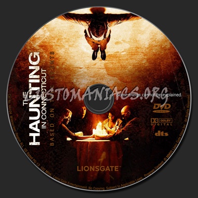 The Haunting in Connecticut dvd label