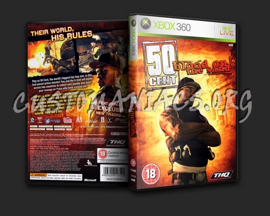 50 Cent Blood On the Sand dvd cover