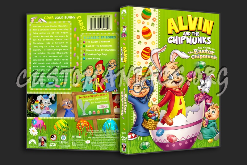 Alvin and the Chipmunks The Mystery of the Easter Chipmunk dvd cover