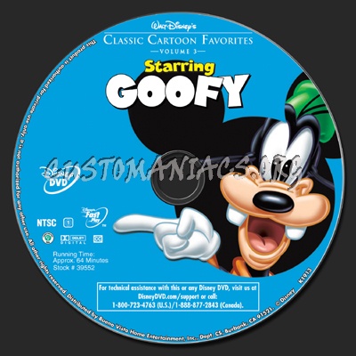 Classic Cartoon Favorites, Vol. 3 - Starring Goofy [DVD] 