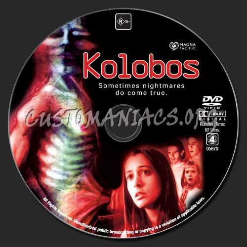 Kolobos dvd label
