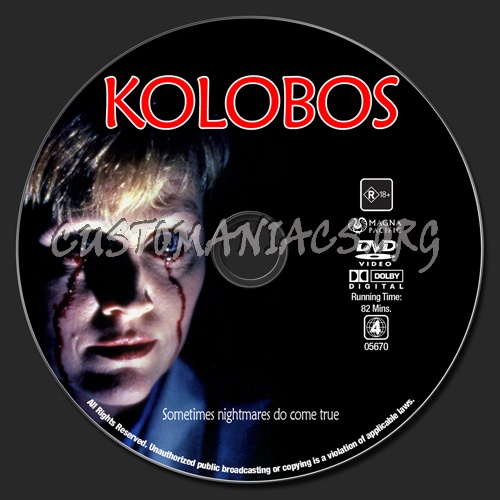 Kolobos dvd label