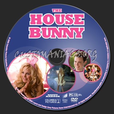 The House Bunny dvd label