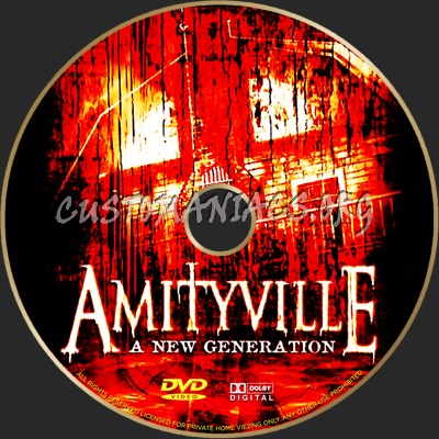 Amityville: A New Generation dvd label