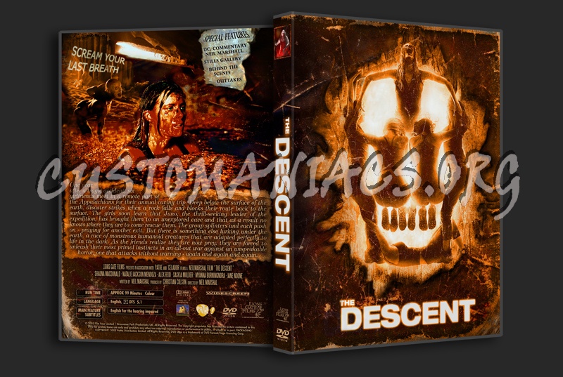 The Descent dvd cover