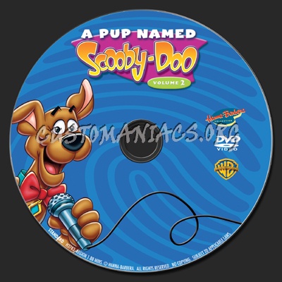 A Pup Named Scooby-Doo Volume 2 dvd label