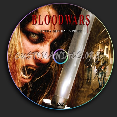 Bloodwars dvd label
