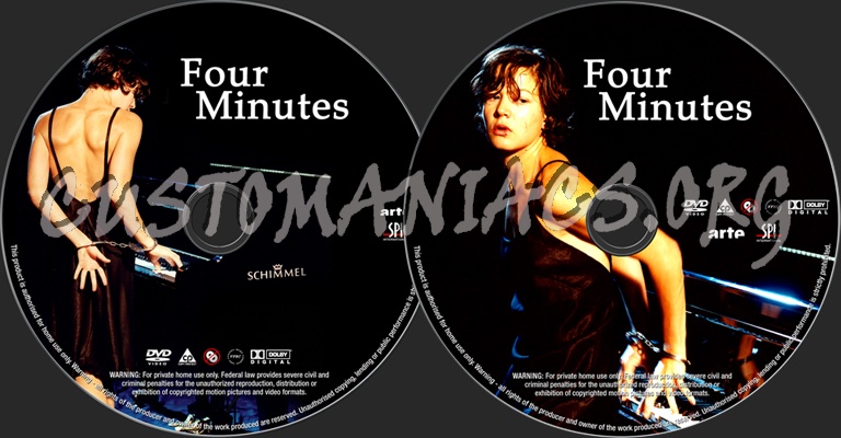 Four Minutes dvd label