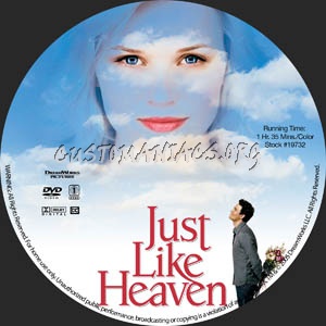 Just Like Heaven dvd label