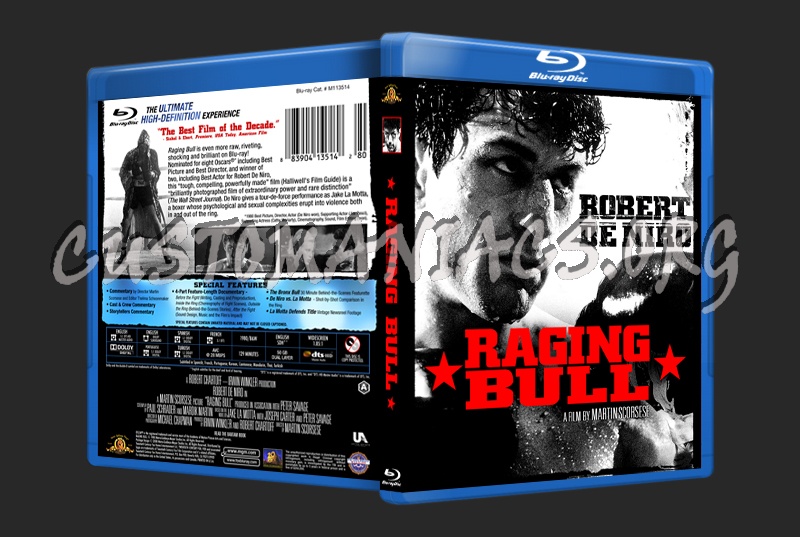 Raging Bull blu-ray cover