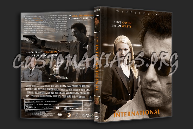 The International dvd cover