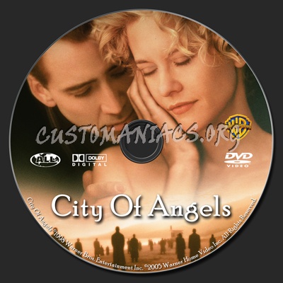 City Of Angels dvd label