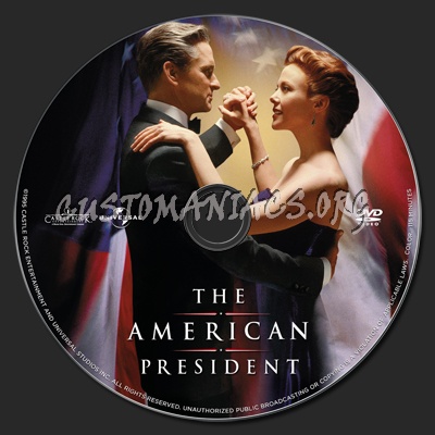 The American President dvd label