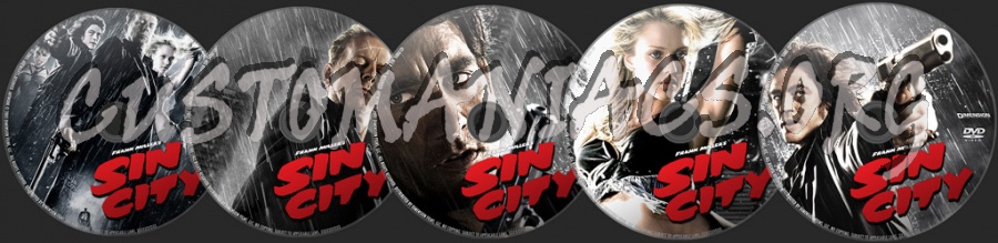 Sin City dvd label