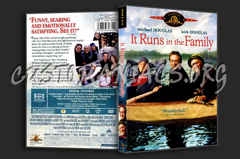 It Runs in the Family dvd cover
