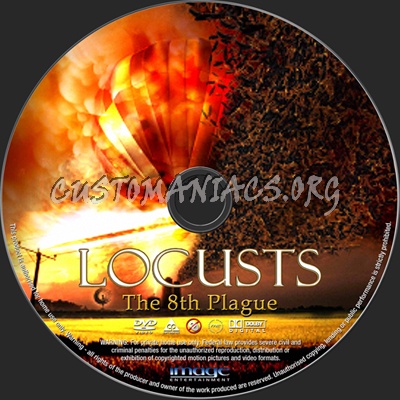 Locusts The 8th Plague dvd label