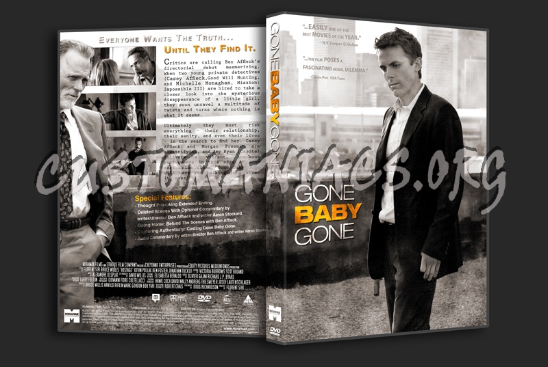 Gone Baby Gone dvd cover