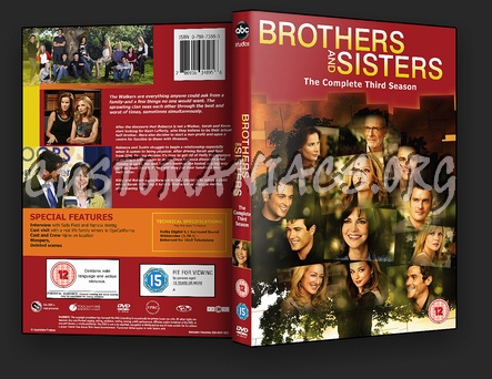 Brothers & Sisters Season 3 dvd cover