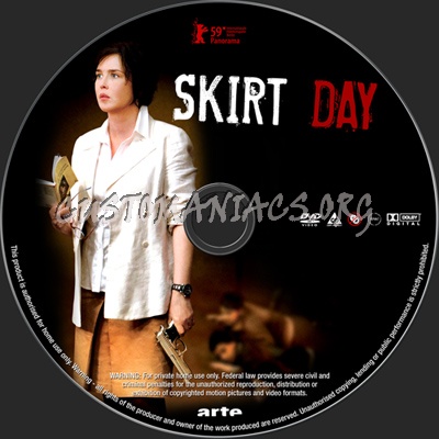Skirt Day dvd label