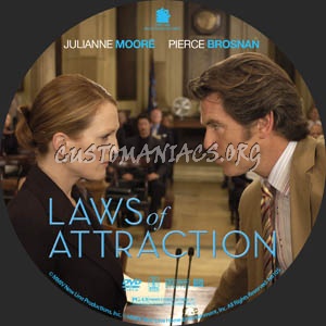 Laws of Attraction dvd label