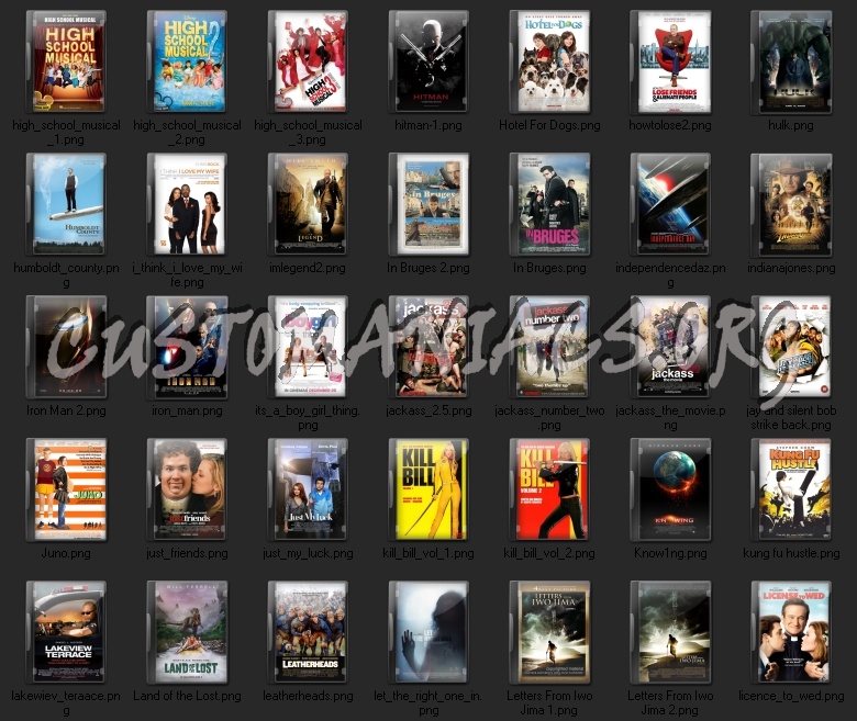 Miscellaneous Movie Folder icons 