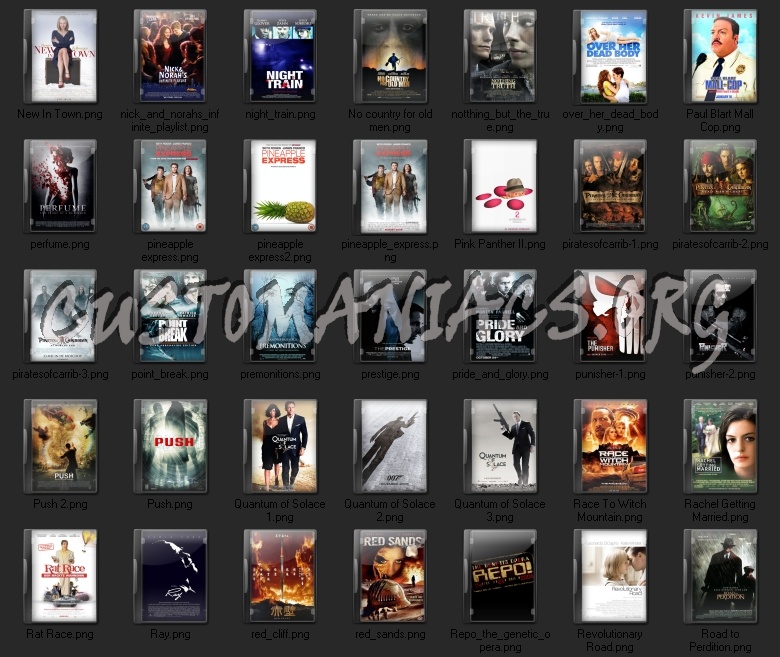 Miscellaneous Movie Folder icons 