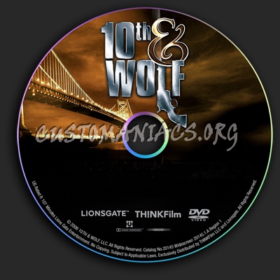 10th & Wolf dvd label