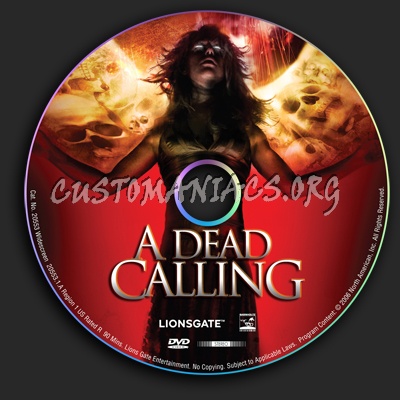A Dead Calling dvd label