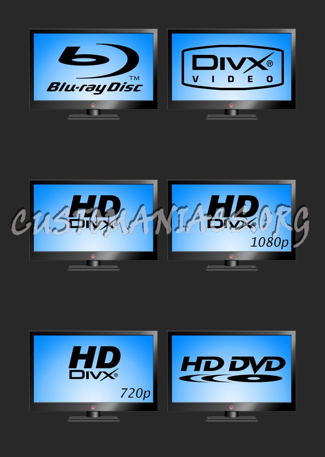 HDTV Set icons 