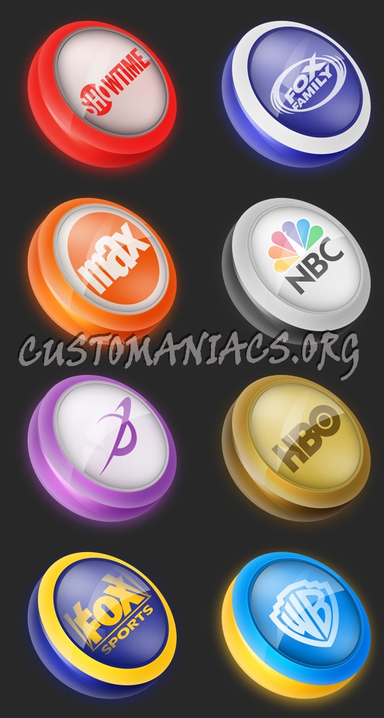TV Channel Buttons 