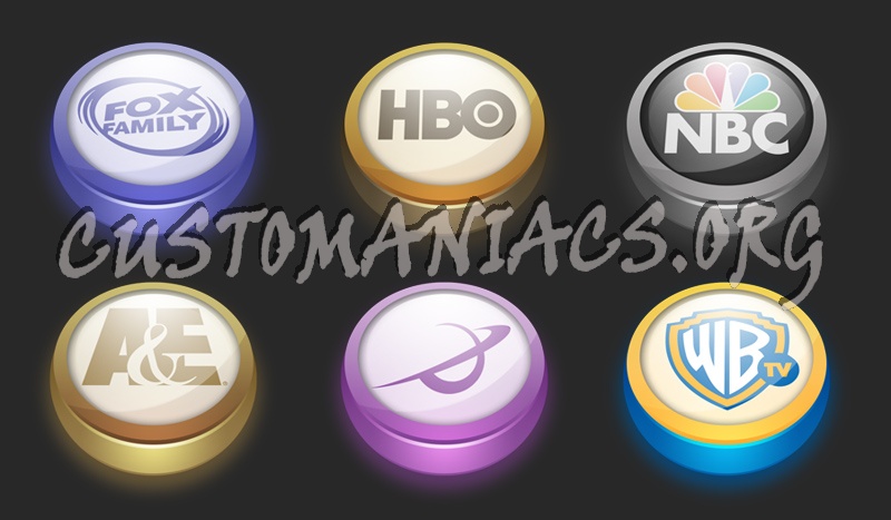 TV Channel Buttons 