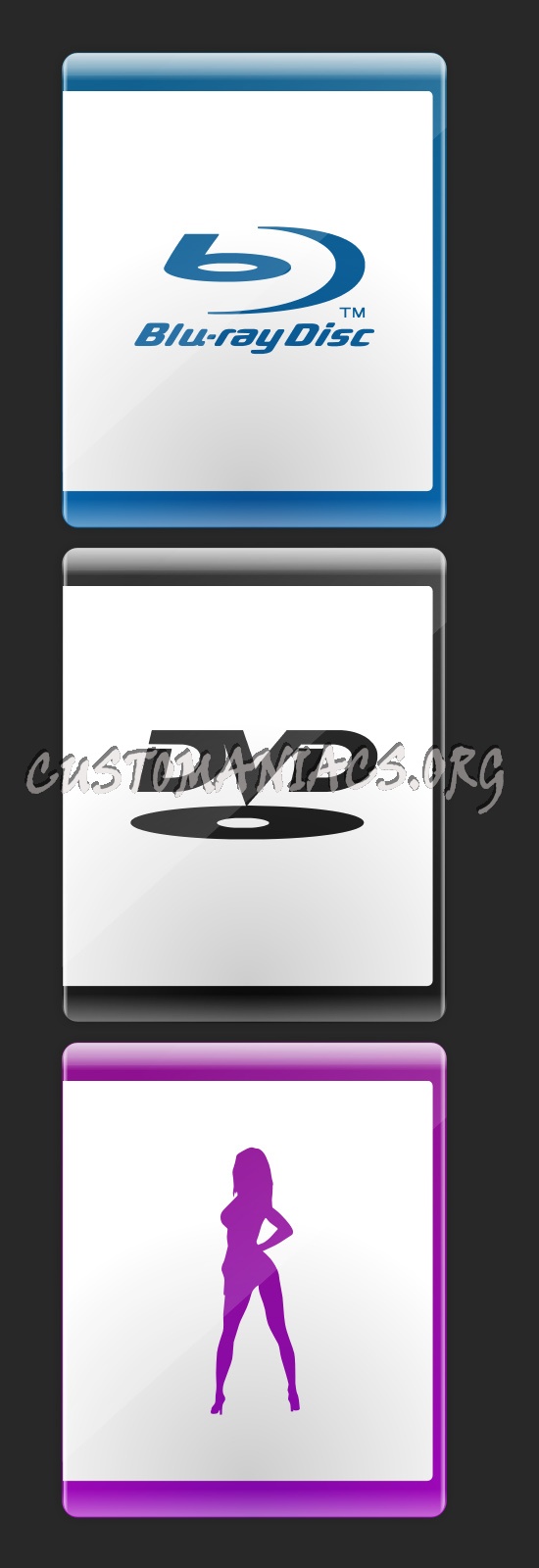 DVD Folder icons 