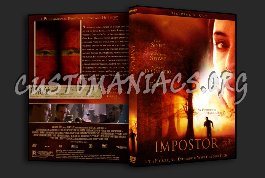 Impostor dvd cover