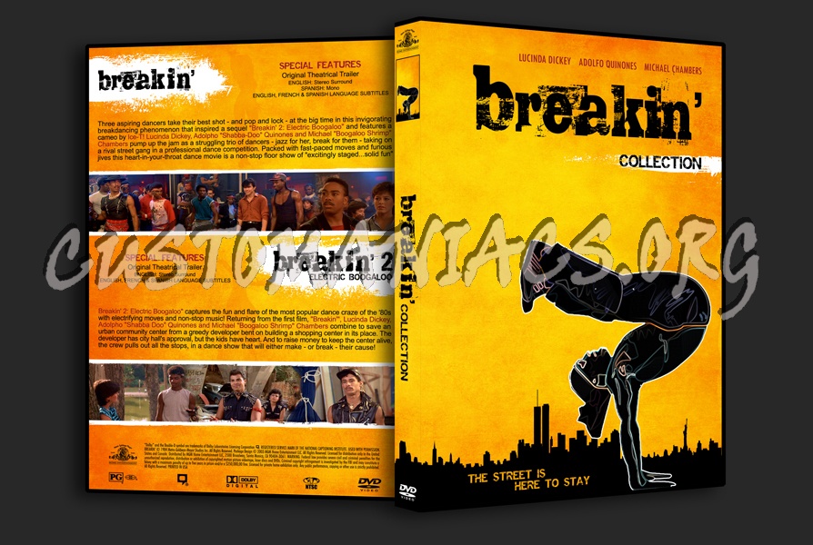 Breakin' Collection dvd cover