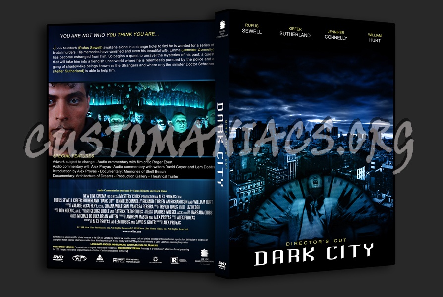 Dark City dvd cover