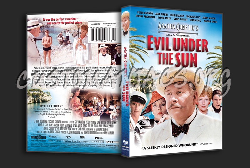 Agatha Christie's Evil Under the Sun dvd cover