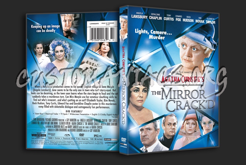 Agatha Christie's The Mirror Crack'd dvd cover