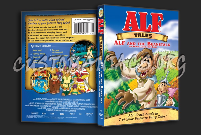 Alf Tales: Alf and the Beanstalk dvd cover