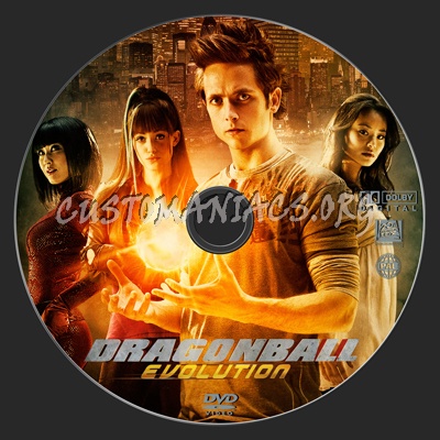 Dragonball Evolution dvd label