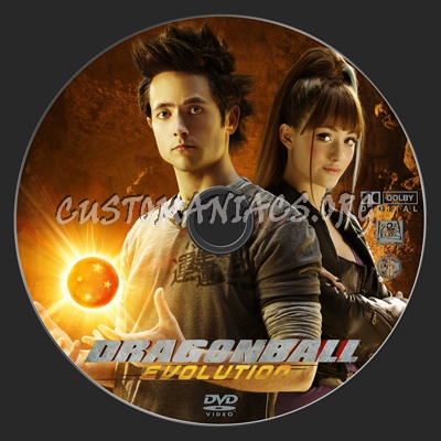Dragonball Evolution dvd label