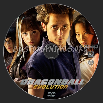 Dragonball Evolution dvd label